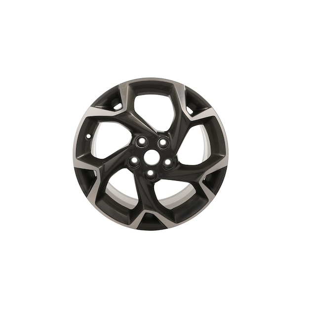 GM Genuine Parts Charcoal Metallic 17x7.5in Aluminum Front and Rear Wheel