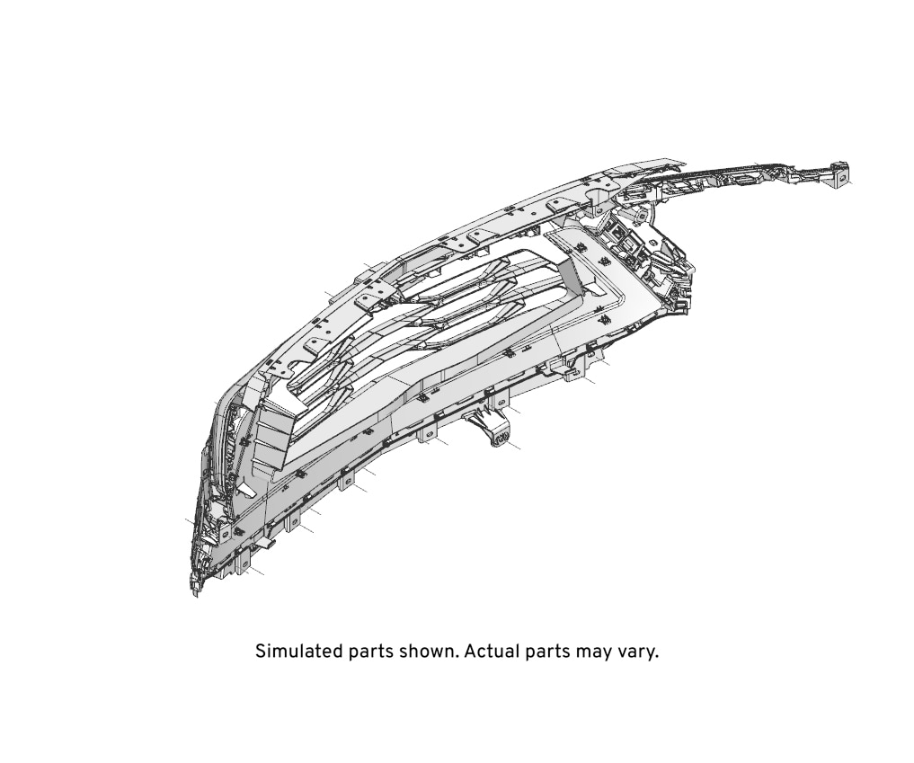 GM Genuine Parts Front Grille