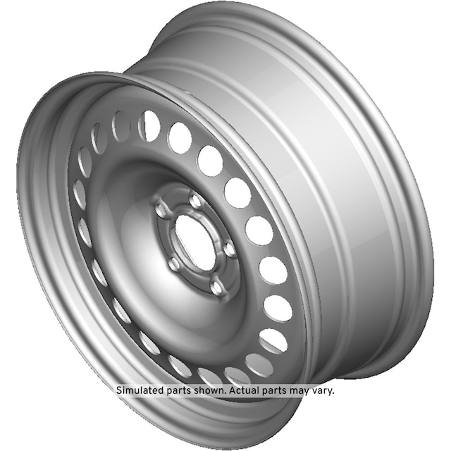 GM Genuine Parts Black Front and Rear Wheel