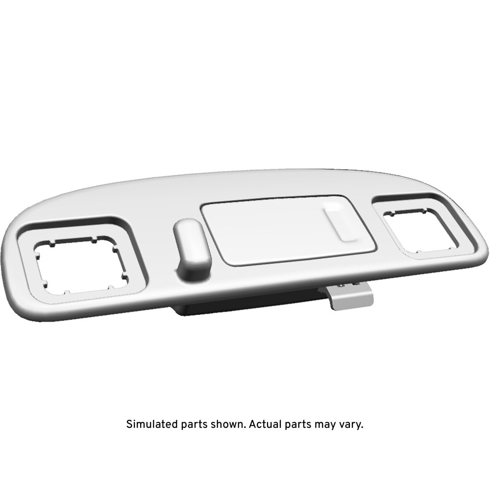 GM Genuine Parts Gray Driver Side Roof Rail Rear Seat Courtesy Lamp