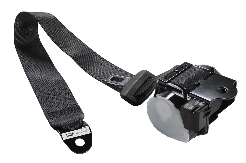 GM Genuine Parts Black Rear Seat Center Belt Retractor