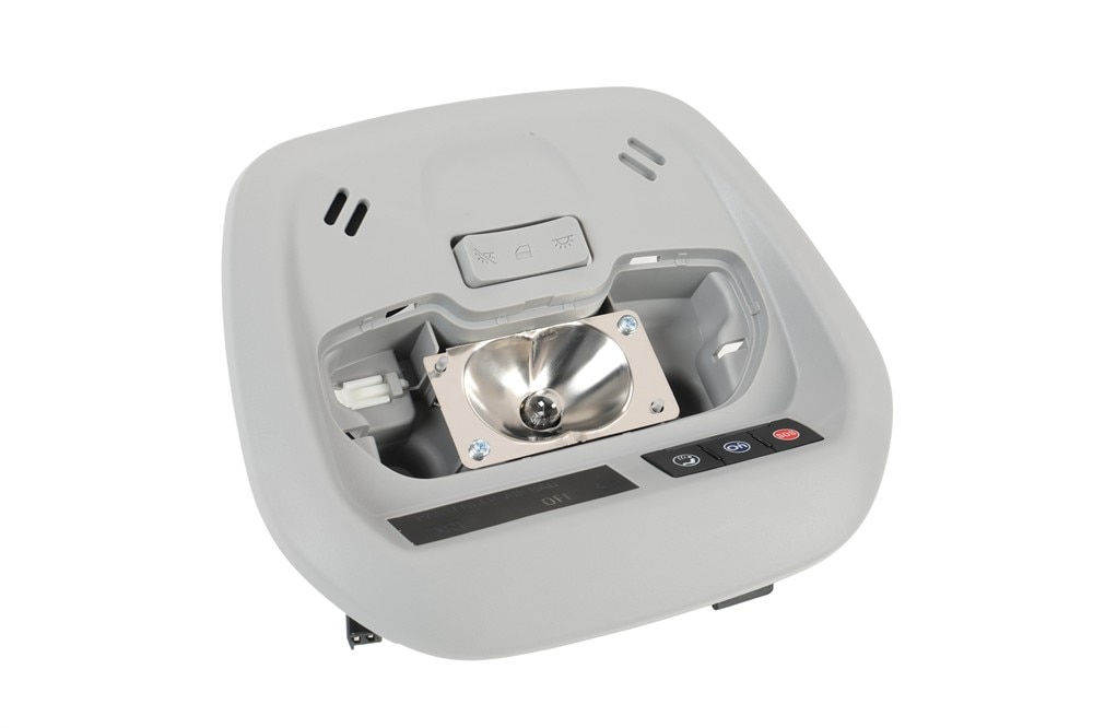 GM Genuine Parts Light Ash Gray Center Courtesy Lamp