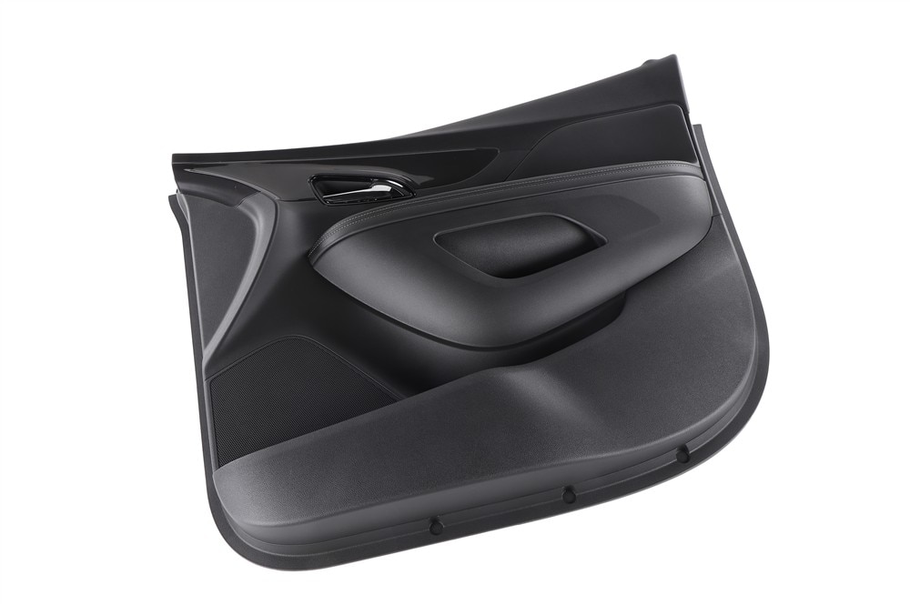 GM Genuine Parts Black Front Passenger Side Door Interior Trim Panel
