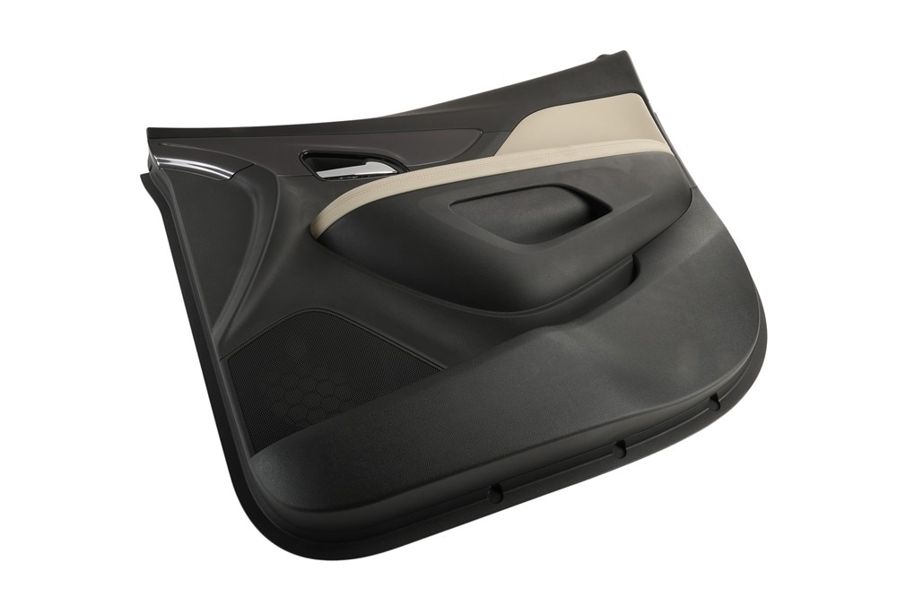 GM Genuine Parts Black Front Passenger Side Door Interior Trim Panel