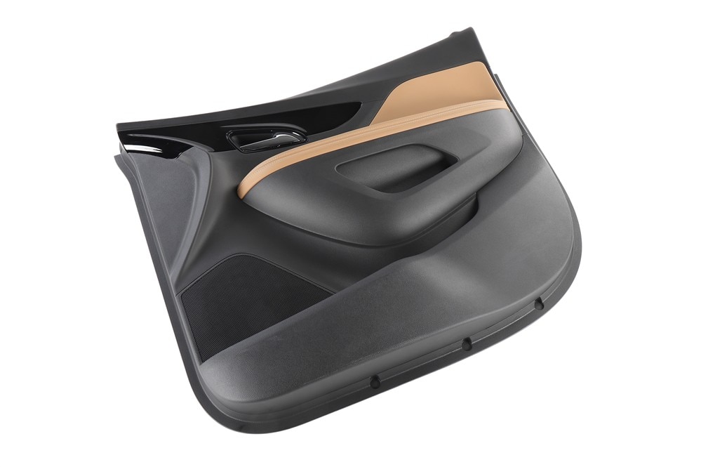 GM Genuine Parts Black Front Passenger Side Door Interior Trim Panel