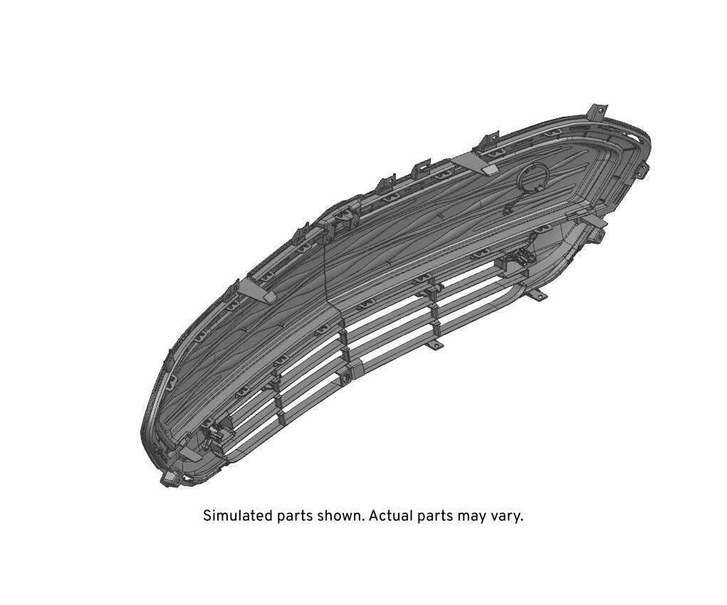 GM Genuine Parts Front Lower Grille