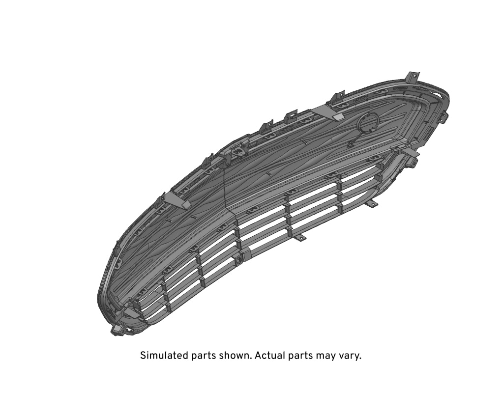 GM Genuine Parts Front Lower Grille