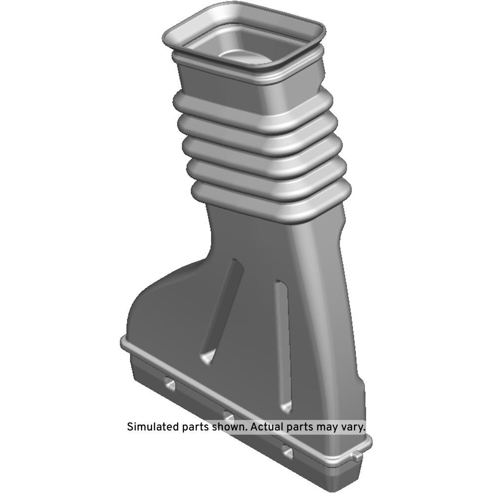 GM Genuine Parts Floor Rear Driver Side Air Outlet Duct Adapter
