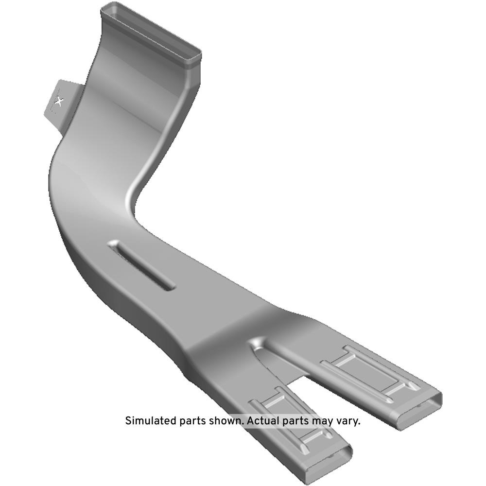 GM Genuine Parts Floor Rear Driver Side Air Outlet Duct