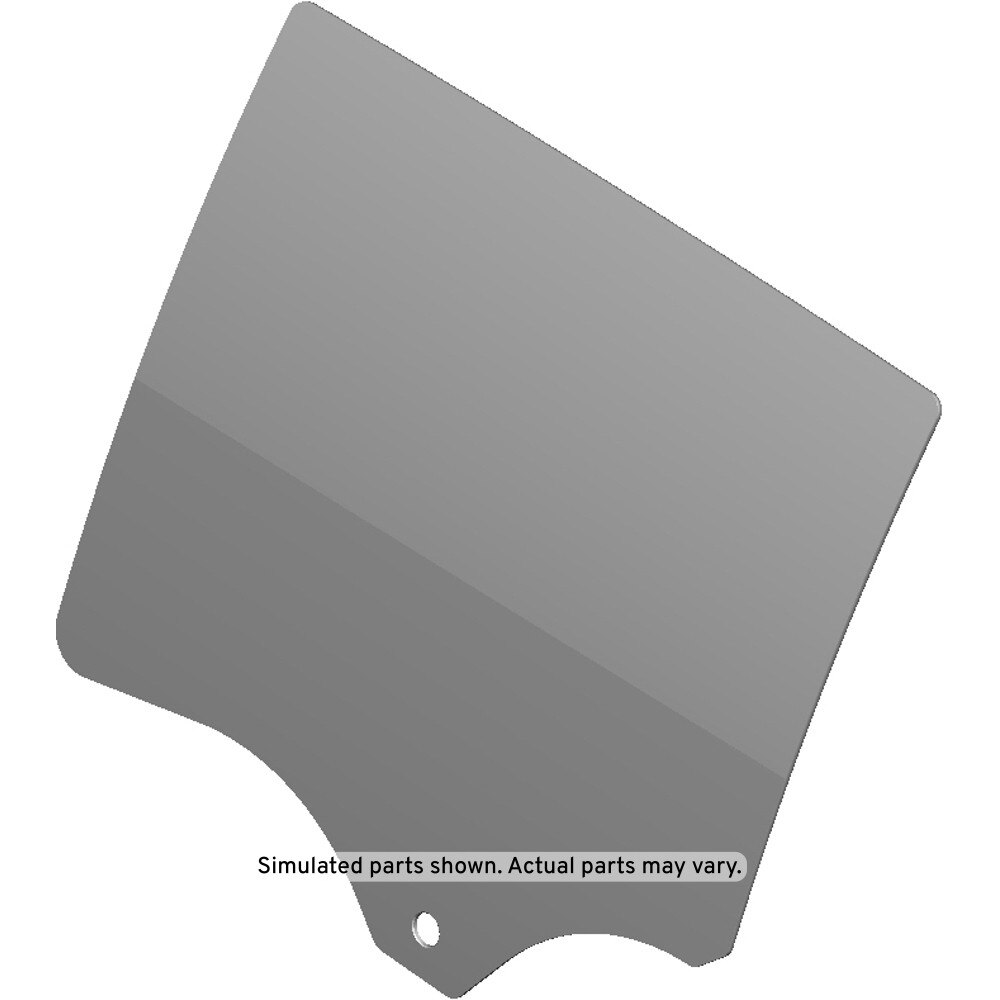 GM Genuine Parts Rear Driver Side Door Window