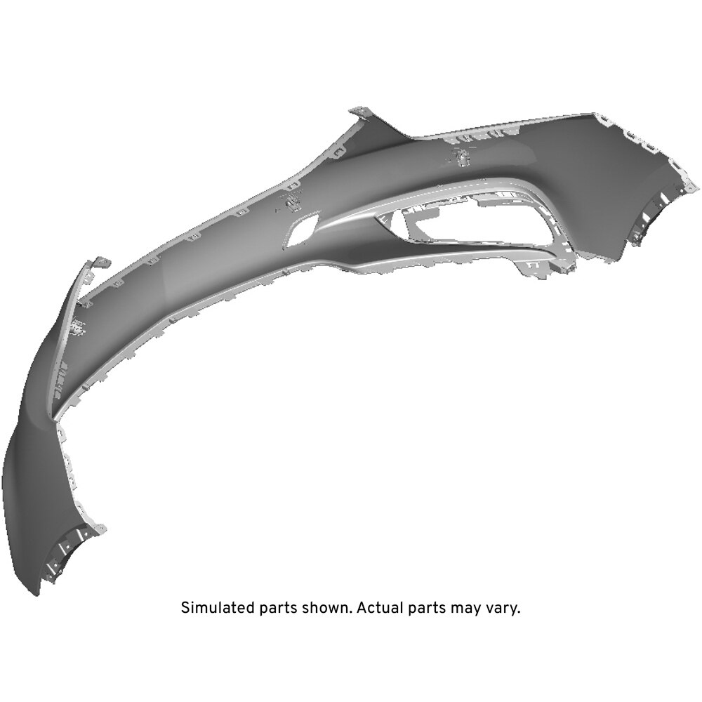 GM Genuine Parts Primed Front Bumper Upper Fascia