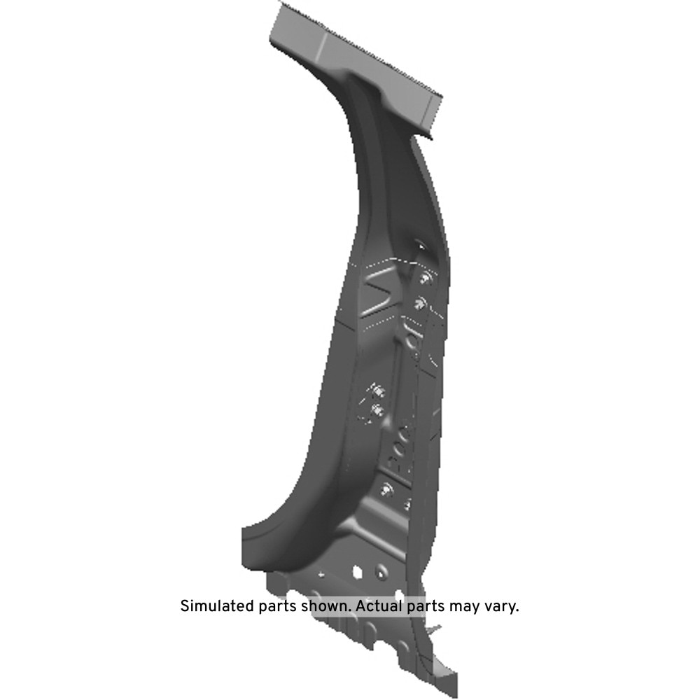 GM Genuine Parts Passenger Side Center Pillar Outer Panel Reinforcement