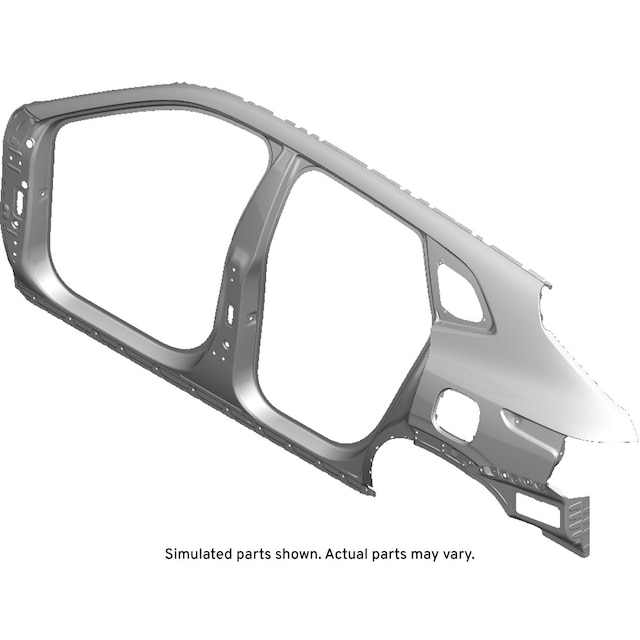GM Genuine Parts Driver Side Body Side Outer Panel