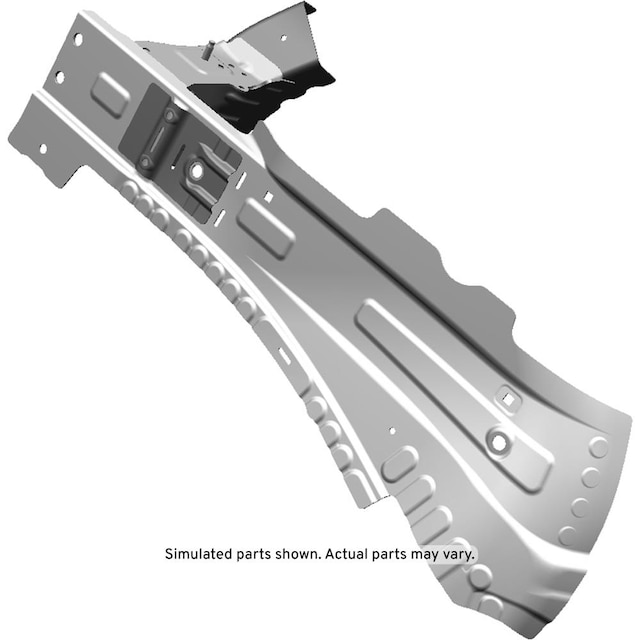 GM Genuine Parts Passenger Side Front Compartment Front Outer Side Front Rail