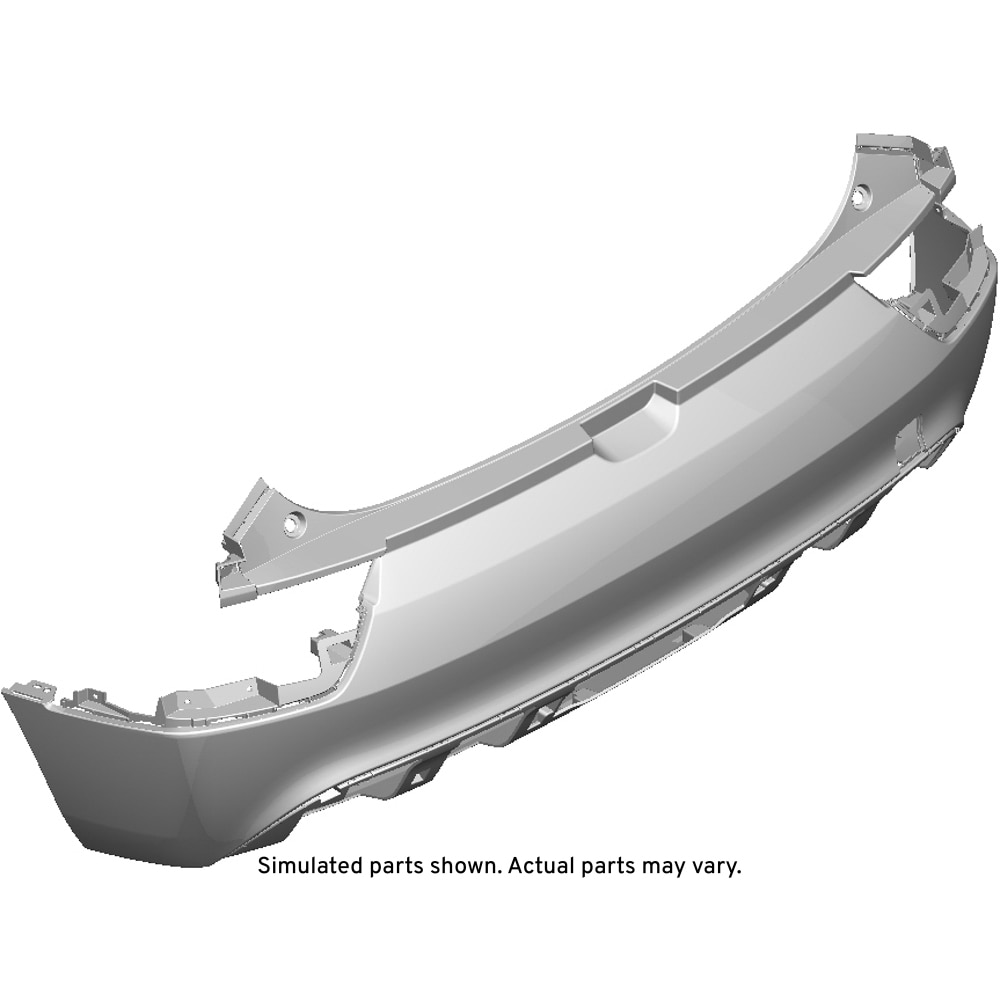 GM Genuine Parts Rear Bumper Lower Fascia