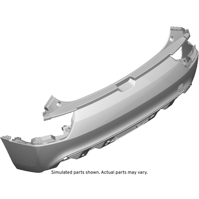 GM Genuine Parts Rear Bumper Lower Fascia