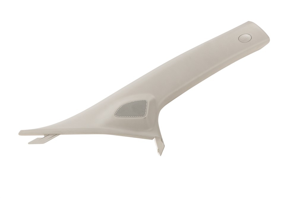 GM Genuine Parts Titanium Passenger Side Windshield Garnish Molding