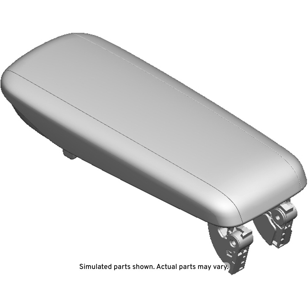 GM Genuine Parts Black Front Floor Console Armrest