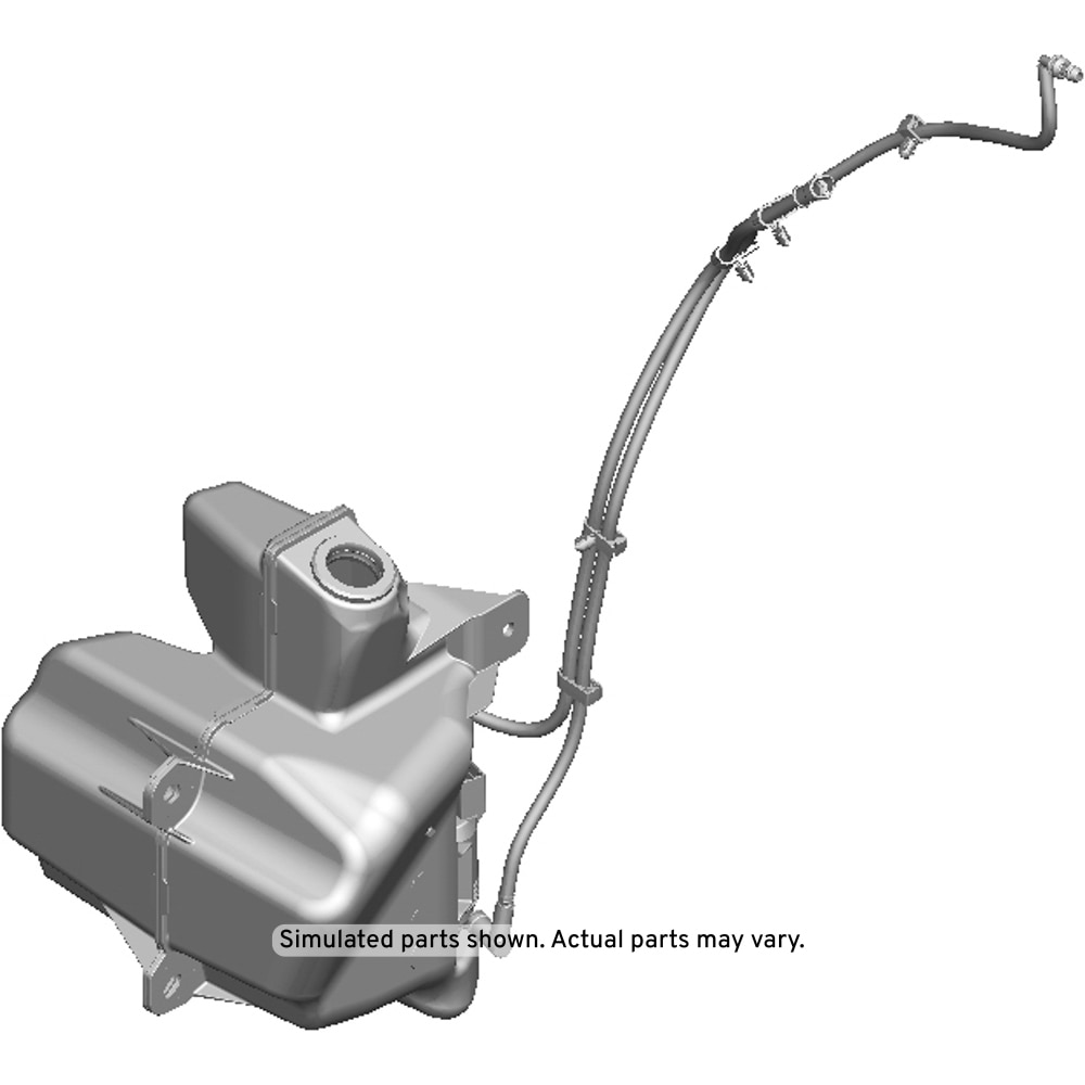 GM Genuine Parts Windshield Washer Solvent Container