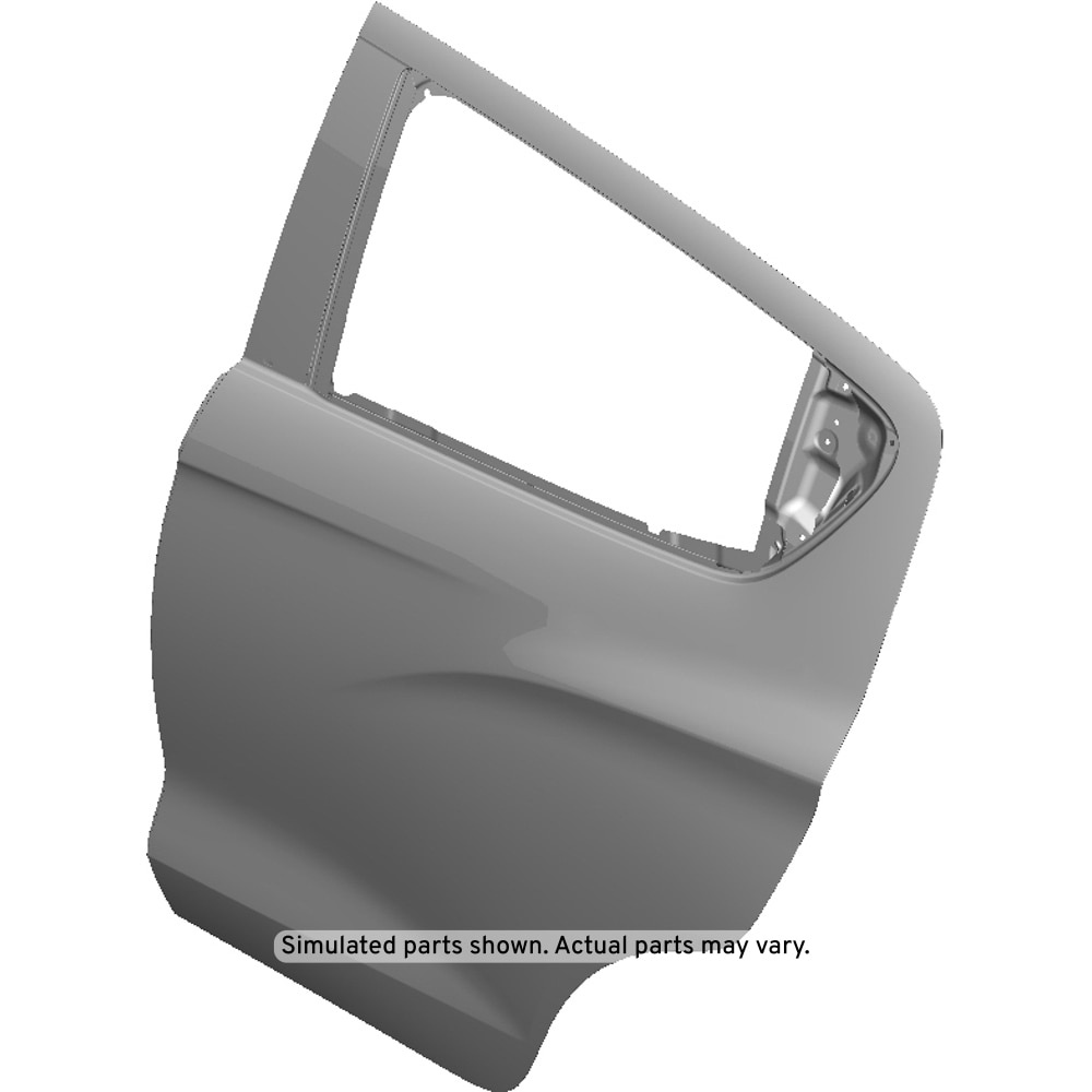 GM Genuine Parts Rear Driver Side Door