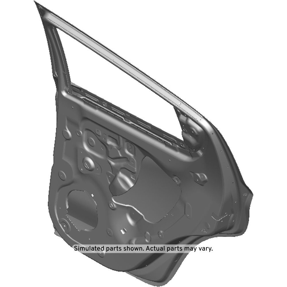 GM Genuine Parts Rear Passenger Side Door