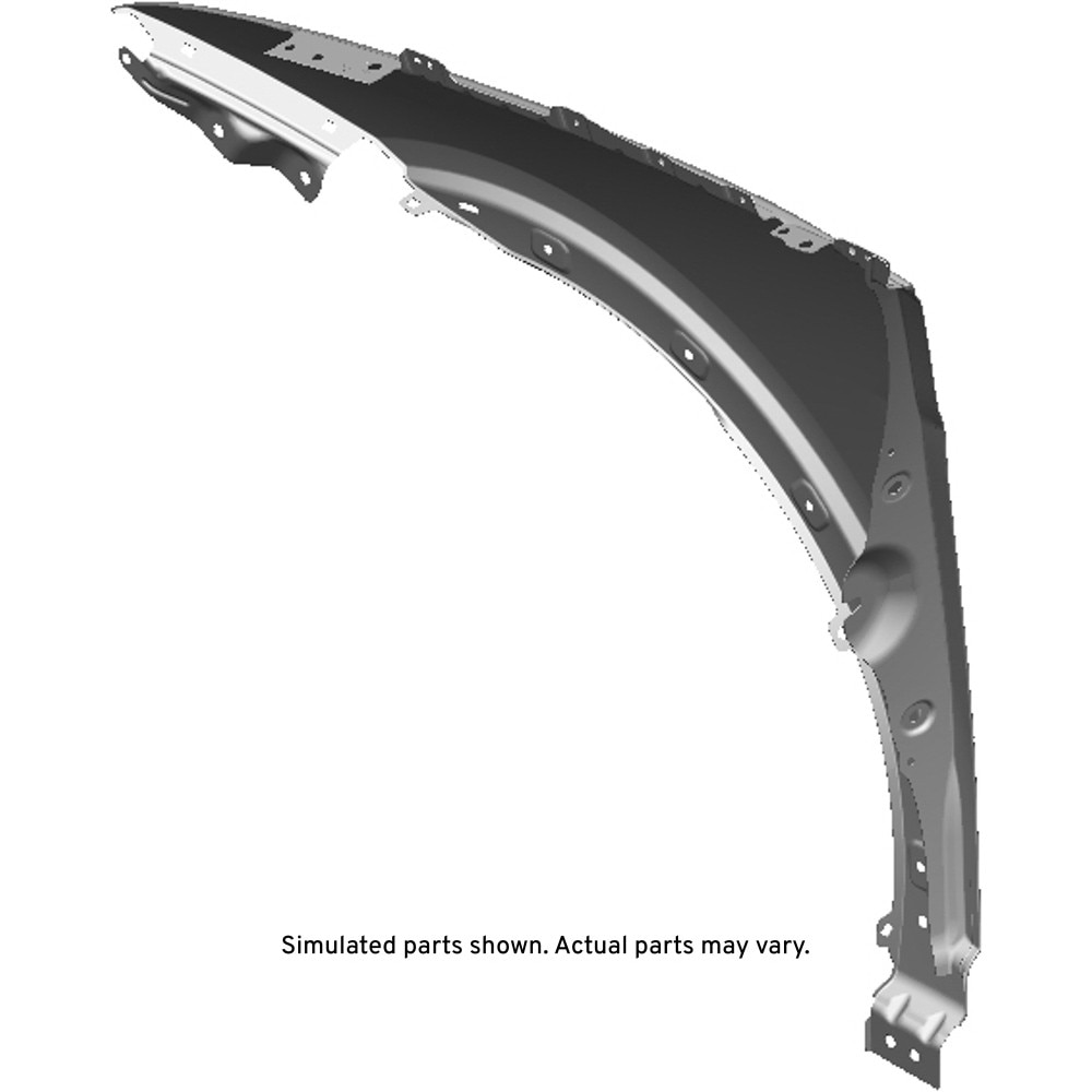 GM Genuine Parts Front Passenger Side Fender