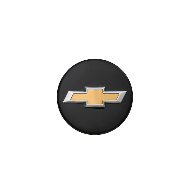 Center Cap in Black with Bowtie Logo