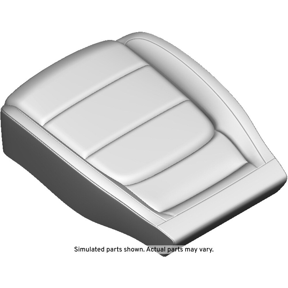 GM Genuine Parts Black Front Passenger Side Seat Cushion Cover