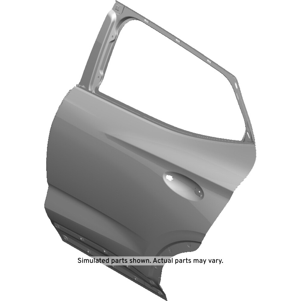 GM Genuine Parts Rear Driver Side Door