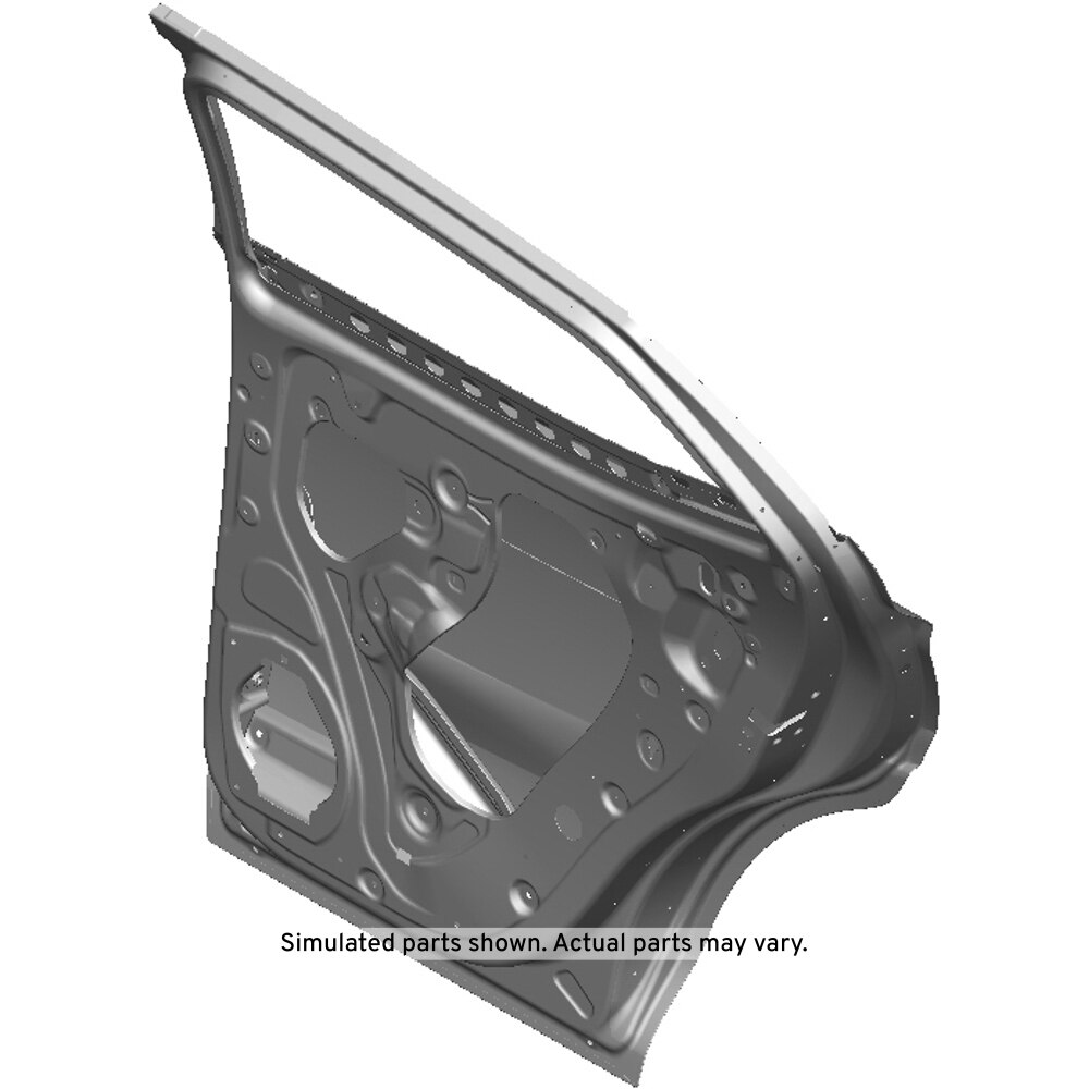 GM Genuine Parts Rear Passenger Side Door