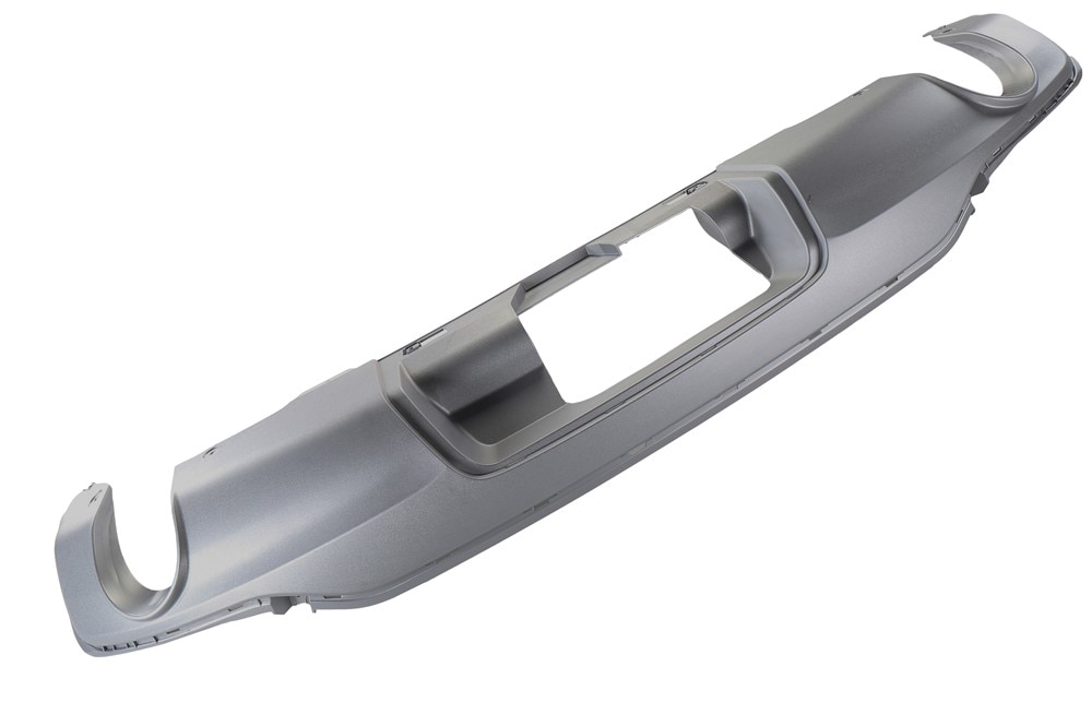 GM Genuine Parts Light Anderson Silver Metallic Rear Bumper Valance Panel