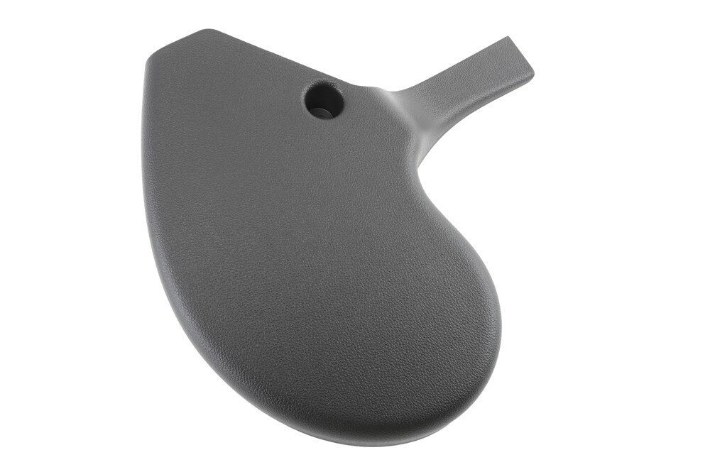 GM Genuine Parts Jet Black Front Passenger Side Seat Inner Recliner Finish Cover