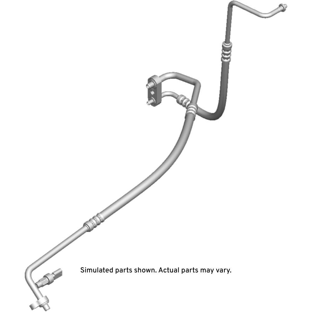 GM Genuine Parts Air Conditioning Condenser Hose