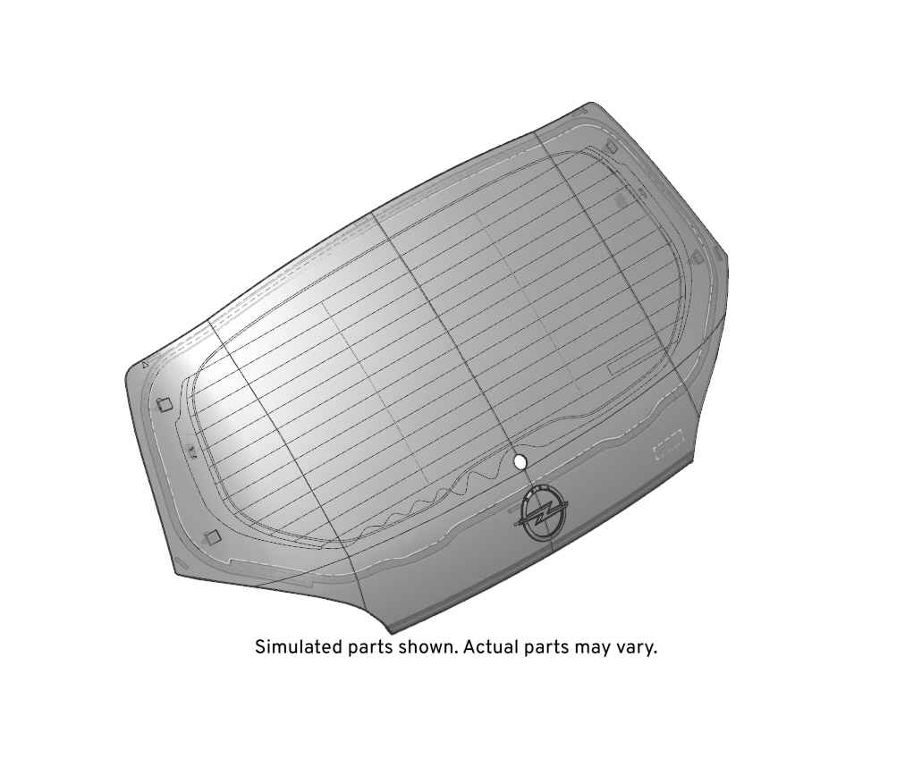 GM Genuine Parts Rear Window