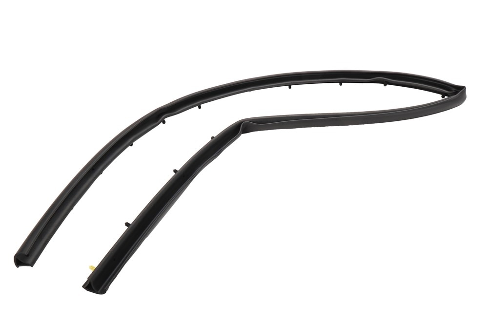 GM Genuine Parts Front and Rear Passenger Side Door Lower Auxiliary Weatherstrip