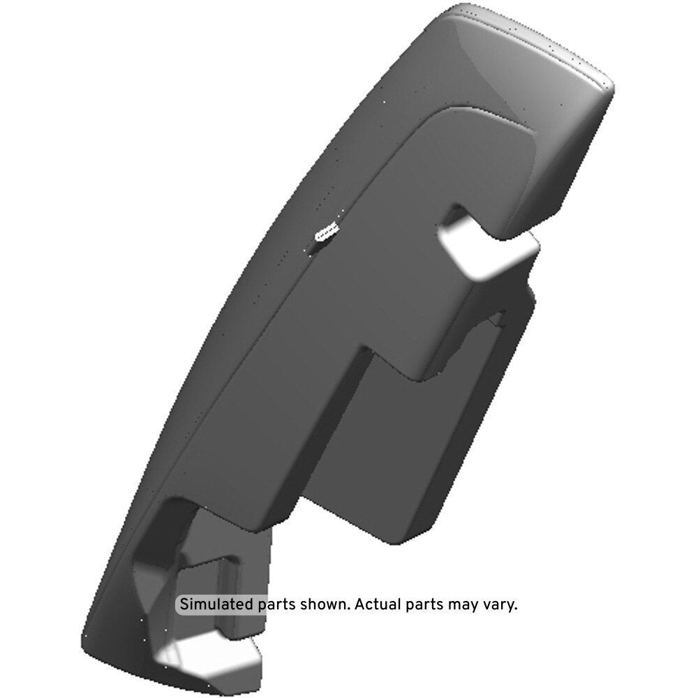 GM Genuine Parts Black Rear Driver Side Seat Back Side Cover