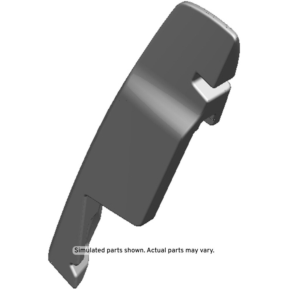 GM Genuine Parts Black Rear Passenger Side Seat Back Side Cover