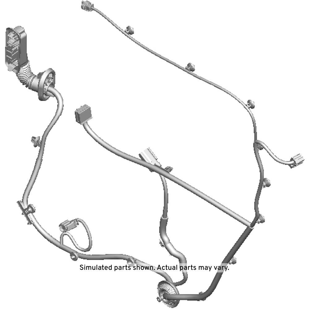 GM Genuine Parts Rear Passenger Side Door Wiring Harness