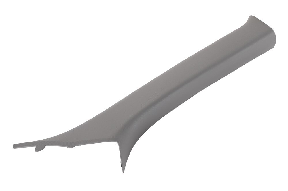 GM Genuine Parts Light Ash Gray Passenger Side Windshield Garnish Molding