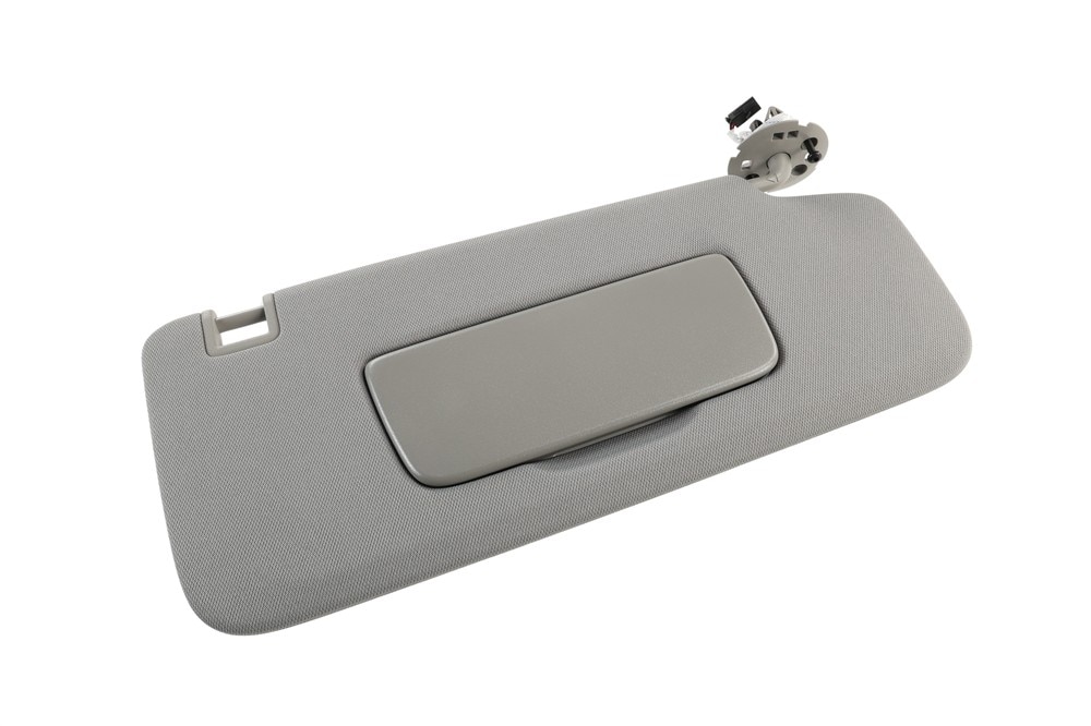 GM Genuine Parts Light Ash Gray Passenger Side Sunshade