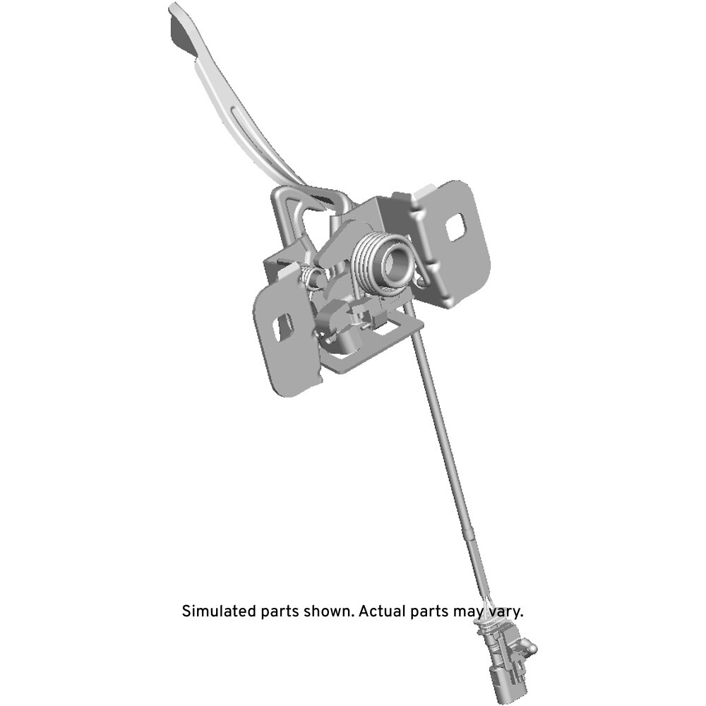 GM Genuine Parts Hood Primary and Secondary Latch