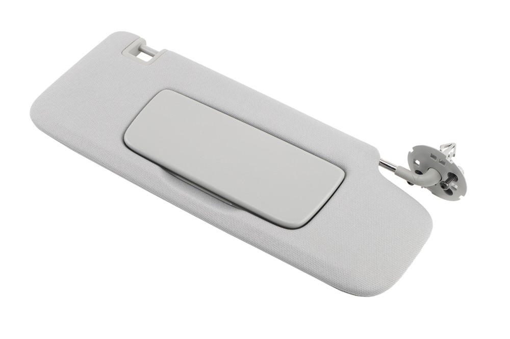 GM Genuine Parts Light Ash Gray Passenger Side Sun Visor