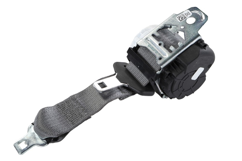 GM Genuine Parts Dark Ash Gray Rear Seat Center Belt Retractor Kit
