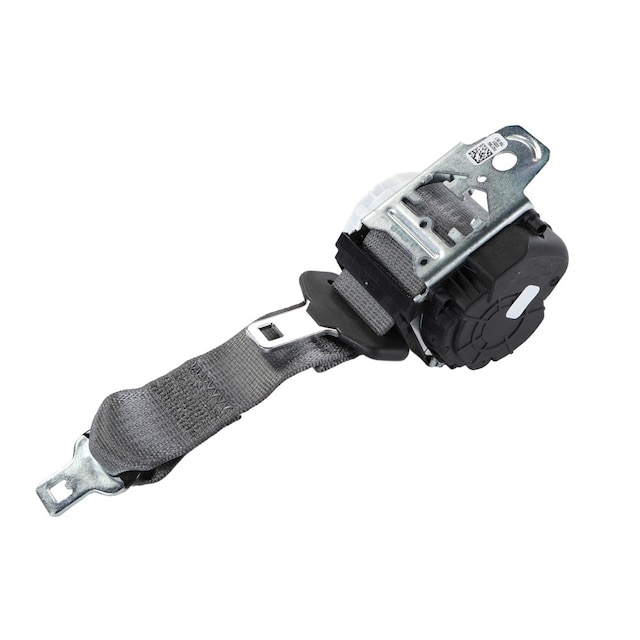 GM Genuine Parts Dark Ash Gray Rear Seat Center Belt Retractor Kit