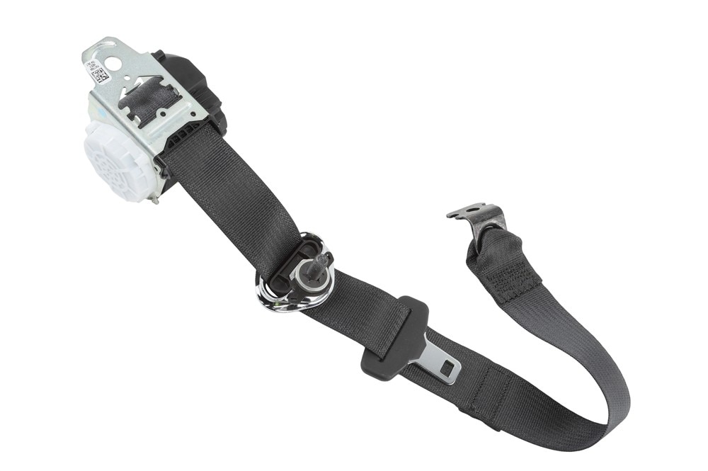 GM Genuine Parts Jet Black Rear Passenger Side Seat Belt Retractor