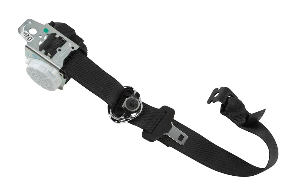 GM Genuine Parts Jet Black Rear Passenger Side Seat Belt Retractor