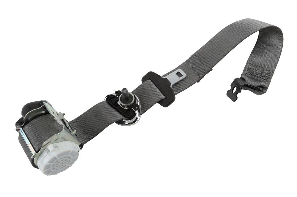 GM Genuine Parts Dark Ash Gray Rear Driver Side Seat Belt Retractor Kit