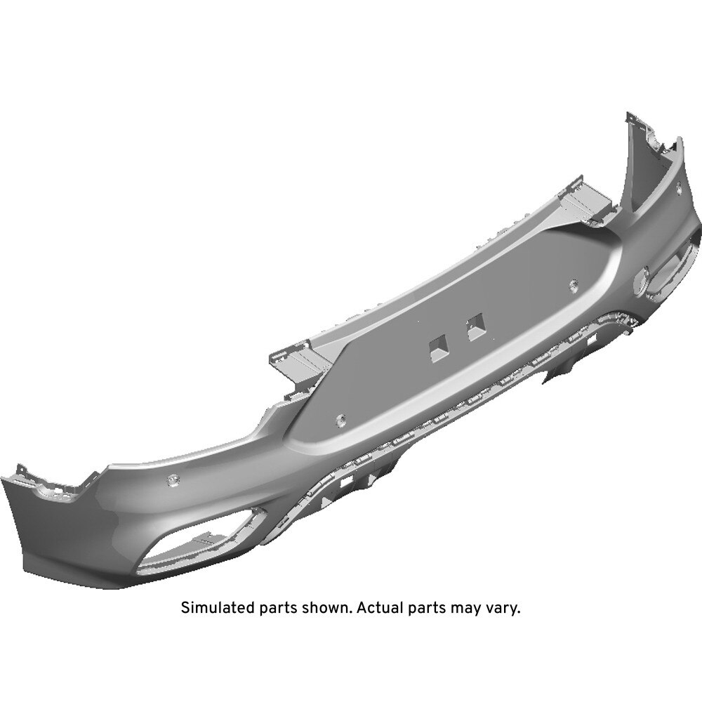 GM Genuine Parts Rear Lower Bumper Cover
