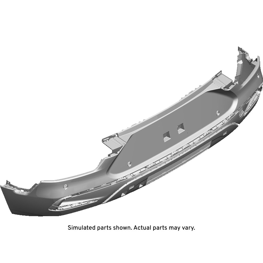 GM Genuine Parts Rear Lower Bumper Cover