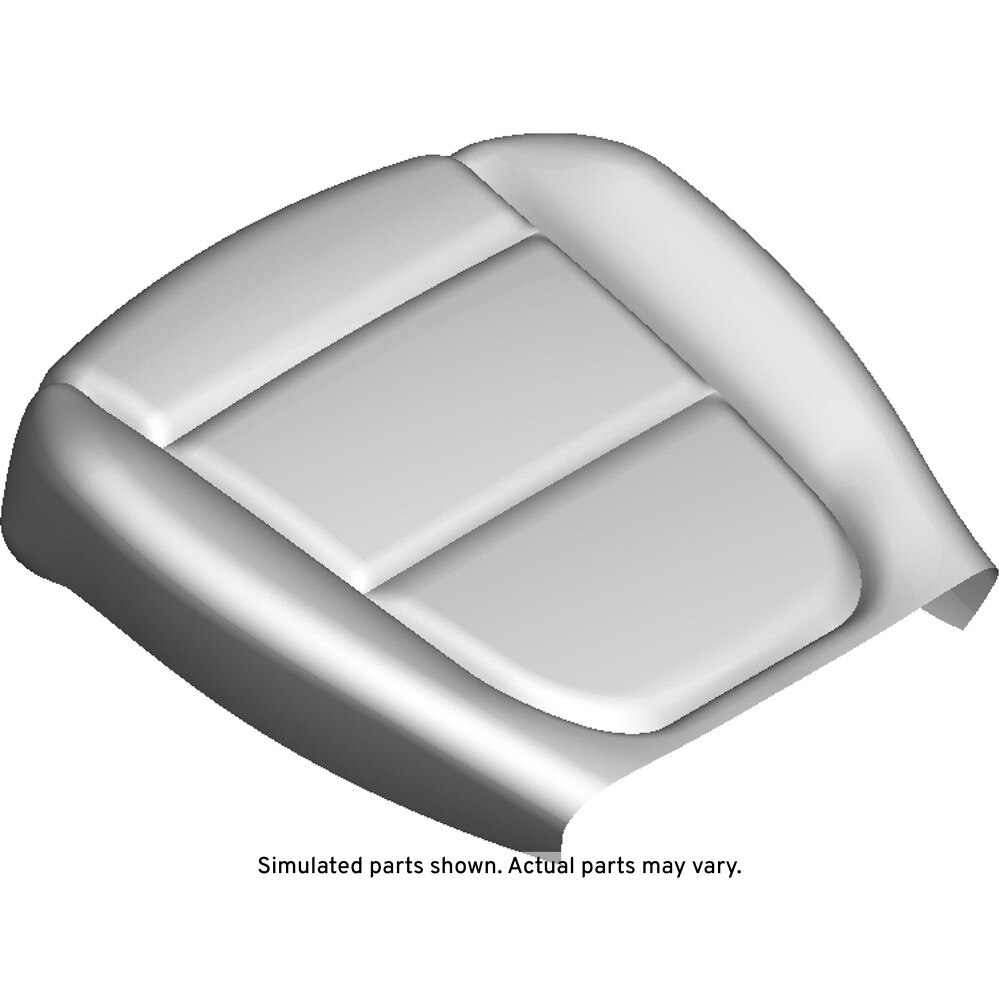 GM Genuine Parts Ash Gray Front Passenger Side Seat Cushion Cover